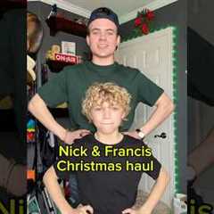 Nick and Francis Christmas haul!