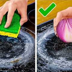 WEIRD CLEANING HACKS THAT ACTUALLY WORK 😱🧅