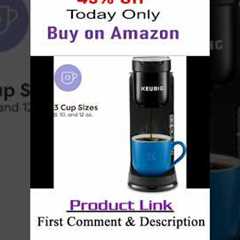 Keurig K-Express Single Serve K-Cup Pod Coffee Maker, 3 Brew Sizes, Strong Button Feature
