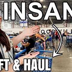 INSANE Goodwill Bins Thrifting! My BIGGEST Thrift Haul EVER 
