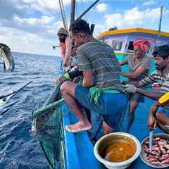 Amazing🤩 Our Second Day We Stay In The Deep Sea And Caught Lot Of Tuna Fishes | Day-02 | S06-EP02