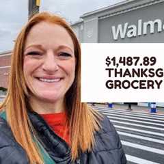 $1,487.89 THANKSGIVING GROCERY HAUL!