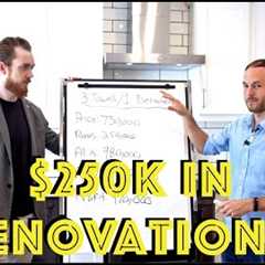 250K Multi Family Renovation Walk Through With Matt McKeever