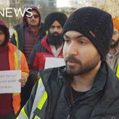 Ontario skilled trade workers protest after province axes 2,600 immigration applications