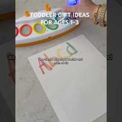 Christmas gift ideas for toddlers ages 1-3