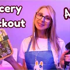 ASMR Grocery Store Clerk Roleplay 🛒 Relaxing Checkout, Scanning & Bagging Sounds