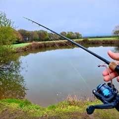 Jigging Worms For Perch On The Canal And Pond!
