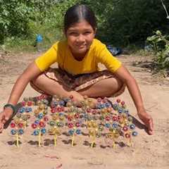 Part 123 Survival Skills SMART Ideas and USEFUL in Forest With Single Mom  Jungle Life