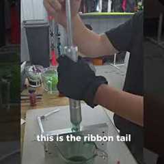 making worms 🪱 @marlingbaits #handmadelure #fishinglure #bassfishing