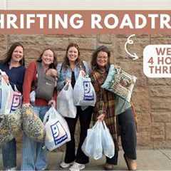 Traveling to my FAVORITE Thrift Stores | Thrift With Me | Thrift Haul Try On | Goodwill Thrift Haul