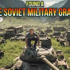 Hundreds of old SOVIET MILITARY VEHICLES  Discovered!