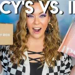 Ipsy Glam Bag Vs. Macy's Beauty Box October 2025 | SUBSCRIPTION BOX UNBOXINGS