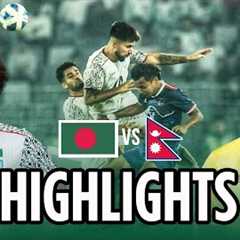 Highlights | Bangladesh vs Nepal | FIFA International Friendly Match 2025 | T Sports