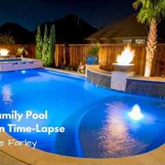 Ward Family Pool Construction Timelapse by Mike Farley