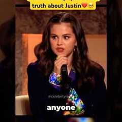 Selena finally speaks her truth  aboutJustin💔🥺#selenagomez #justinbieber #tiktok #shorts