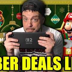 HUGE Nintendo eShop Cyber Deals For Switch 2/Switch LIVE!