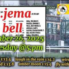 PJC ARNEL RACING TIPS WEDNESDAY @5:PM NOVEMBER 26, 2025@PhilippineJockeyClub PLS WATCH AND SUBSCRIBE