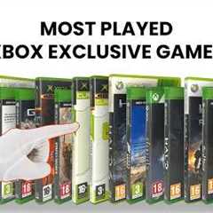 Unboxing the 20 Most Played Xbox Exclusive Games of All Time