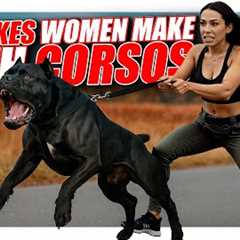 Mistakes Women Make With Cane Corsos & BIG DOGS