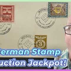 German Stamp Auction Jackpot! You Won't Believe What I Found!