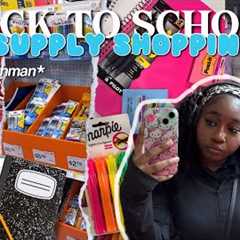 BACK TO SCHOOL SUPPLIES SHOPPING + HAUL 2025 📓| COLLEGE FRESHMAN EDITION