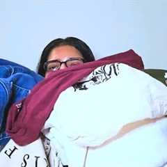 massive goodwill outlet thrift haul + cute outfits i thrifted + what i thrift + thrift store finds