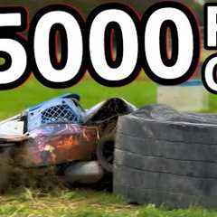 Worlds Biggest RC Car Race (ENDS BADLY!)