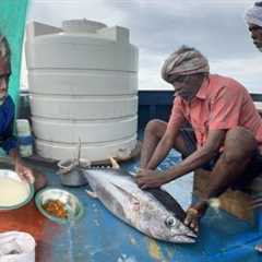 WOW! The First Day We Stayed In The Deep Sea & Cooking a Giant Tuna! | Day-01 | S03-EP01