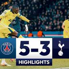 Kolo Muani's first Spurs goals | PSG 5-3 Spurs | Champions League Highlights