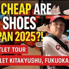 How Cheap Are NIKE Shoes in Japan? 👟 Fukuoka Outlet Tour 2025 | Japan Vlog