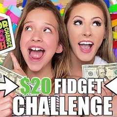 $20 FIDGET SHOPPING CHALLENGE!