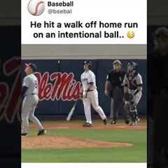 He Sent It 😳 #baseball