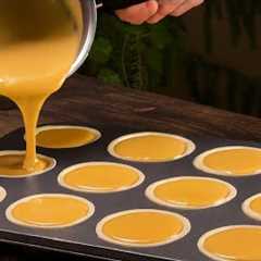 This festive dessert surprised everyone! I learned this trick at a Portuguese restaurant!