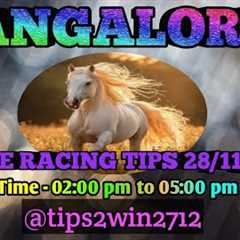 BANGALORE RACE TIPS 28-11-2025 | TIPS WITH ANALYSIS | FREE HORSE RACE TIPS | #bangaloreracetips