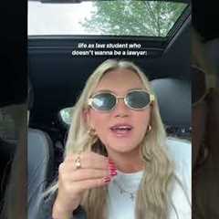 A law student who doesn’t want to be a lawyer🩷 #student #studentlife #lawschool #shortfeed