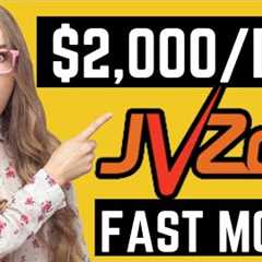 JVZOO AFFILIATE MARKETING TUTORIAL - Make $5000 a month with JVZoo in 2023