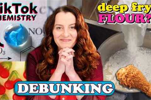 Debunking: TikTok Food Hacks, Experiments &amp; Candy Frosting | Food Scientist Ann Reardon