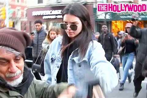 Kendall Jenner Attacks Paparazzi &amp; Gets Dissed Over Gigi Hadid While Out With Hailey Bieber In..