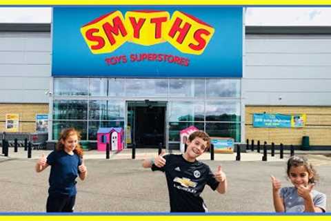 TOY HUNT AT SMYTHS TOYS SUPERSTORE!! FUN CHALLENGE INSIDE BIGGEST TOY SHOP! Bowie Family Vlogs