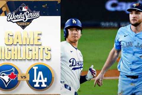 Blue Jays vs. Dodgers World Series Game 5 Highlights (10/29/25) | MLB Highlights