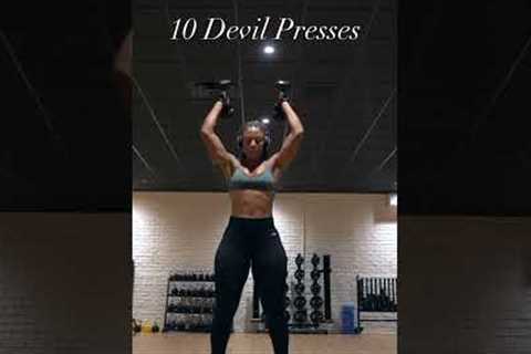 Full Body Insanity Dumbbell Circuit. Try if you dare 💪🏽 #fitness #hiit #workout