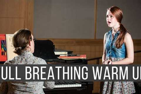 SINGER'S FULL BREATHING WARM UP // WARM UP BREATH SUPPORT