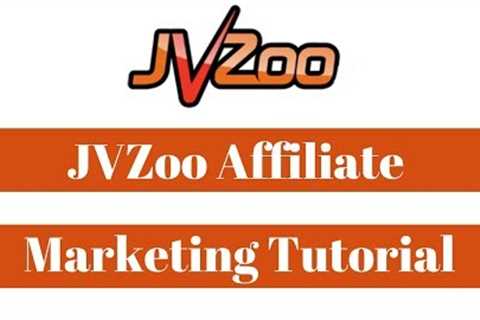 JVZoo Affiliate Marketing Tutorial | Make Money On JVZoo | Super affiliate system