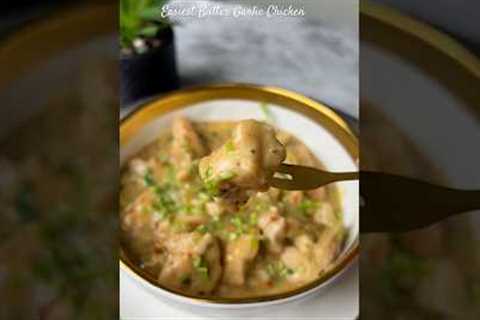 Easiest Butter Garlic Chicken Recipe