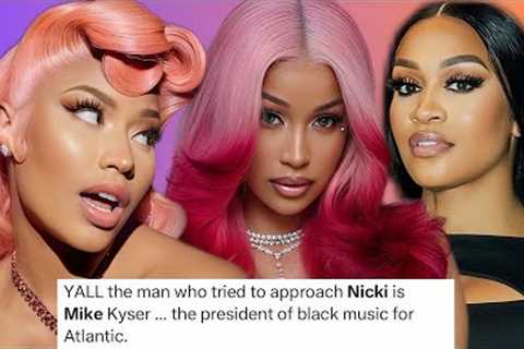 ‼️Atlantic Executive BEGGING for Nicki Minaj pleas and Blames Rah Ali! Rah’s 30 million dollars tea.