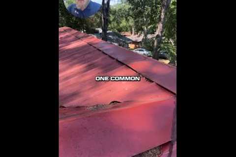 🏠✨ Metal Roof Leak Found | Watkins Construction &amp; Roofing
