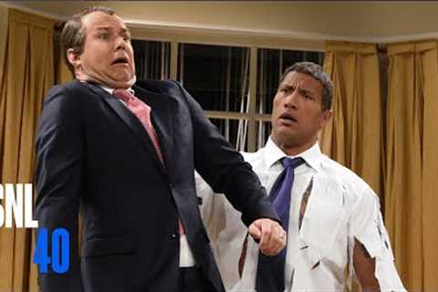 The Rock Obama Cold Open - SNL