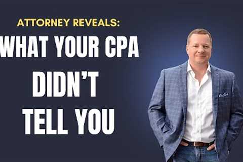 Attorney Reveals 4 Overlooked Tax Strategies That Save Business Owners Thousands