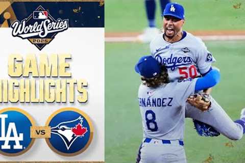 Dodgers vs. Blue Jays World Series Game 6 Highlights (10/31/25) | MLB Highlights