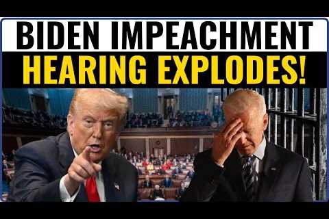 US News LIVE | Biden Impeachment Hearing Shocks Capitol Hill | Joe Biden | Trump | Breaking News